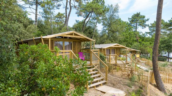 Ongewone accommodaties midden in de natuur op deze Clef Verte