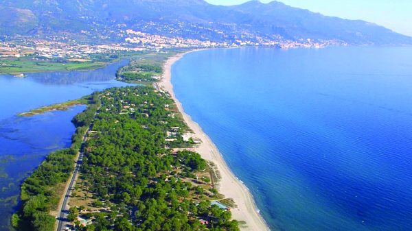 Direct toegang tot het strand in Corsica
