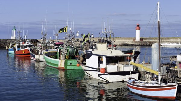 Barcos en la isla de Oleron