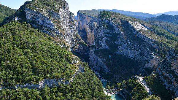 Paysage 100% naturel des gorges du Verdon