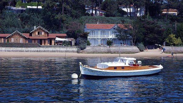 Cap-Ferret en el Arcachon bajo