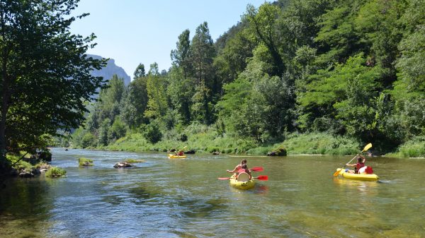 Canoeing in the Tarn Gorges