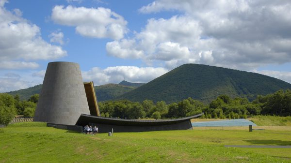 Le parc Vulcania dans le Puy de Dôme en Auvergne