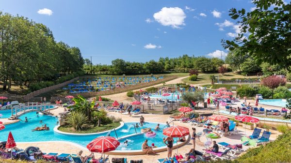 Le parc aquatique du camping