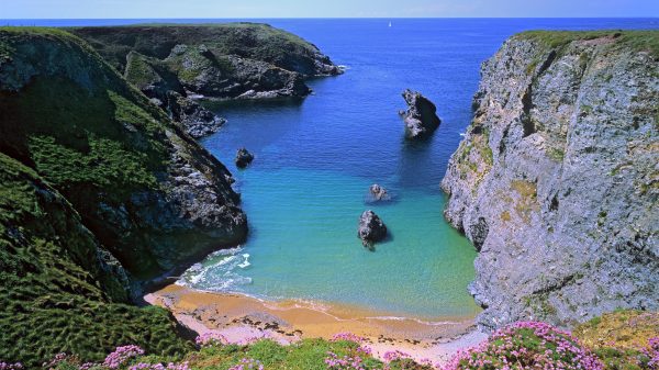 Belle Ile en mer y su costa salvaje en Bretaña