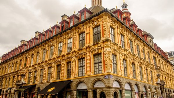 Le magnifique bâtiment de la Vieille Bourse à Lille
