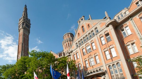 L’hôtel de ville et son beffroi à Lille