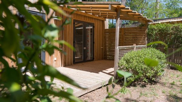 Une des locations du camping