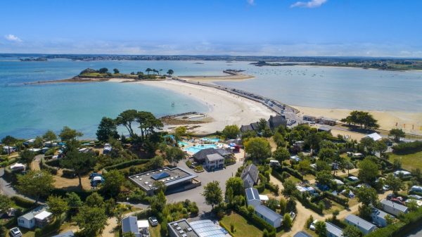 Accès direct à la plage pour ce camping du Finistère