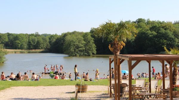Baden und Faulenzen am See