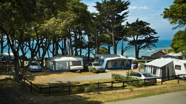 Camping en bord de mer