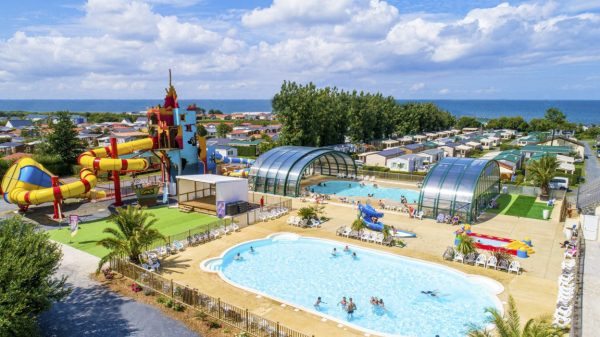 Espace aquatique du camping Le Joncal