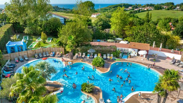 Le parc aquatique du camping