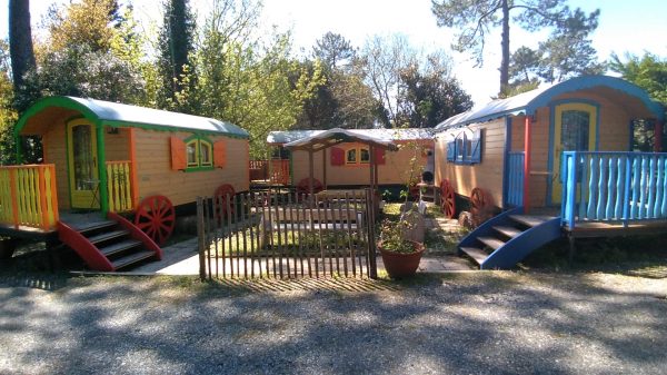 Hébergement glamping : Roulotte