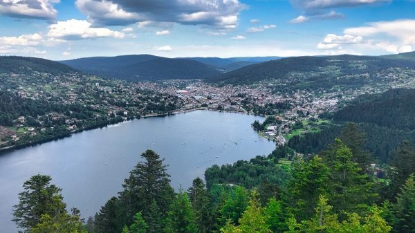 See von Gerardmer in den Vogesen