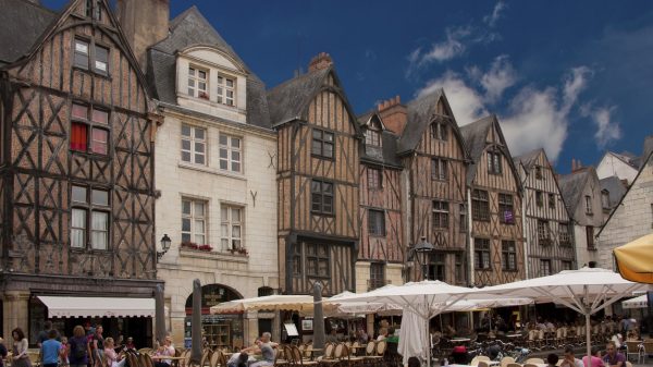 Place Plumereau à Tours