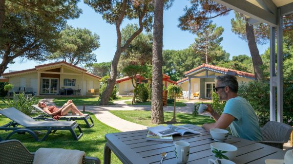 Quartier VIP d'un camping 5 étoiles