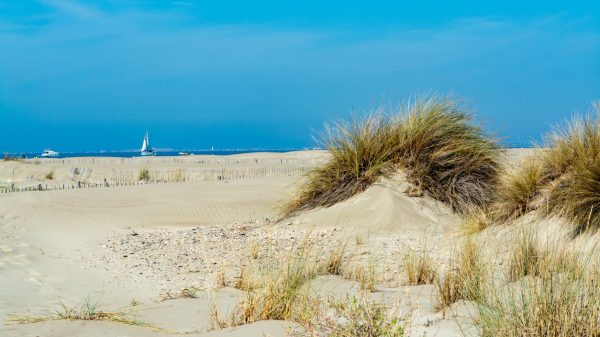 La playa de Espiguette, sitio natural protegido