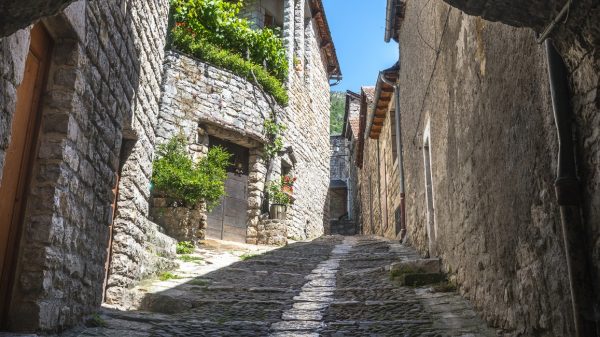  Das Innere des Dorfes Sainte-Enimie