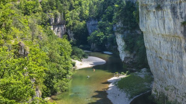 Kanufahren in den Schluchten des Tarn