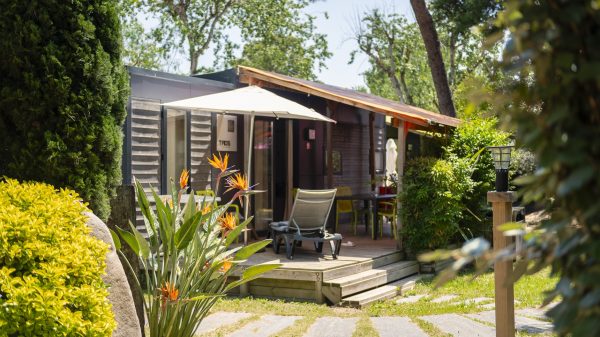 Les hébergements hauts de gamme du camping