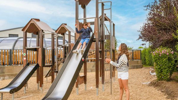 Des toboggans pour s'amuser