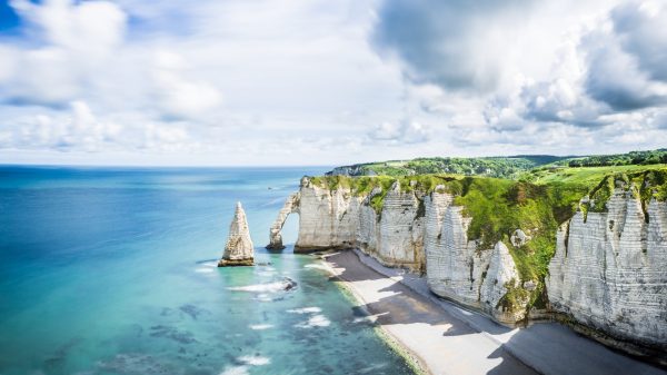 The Cliffs of Etretat in Normandy