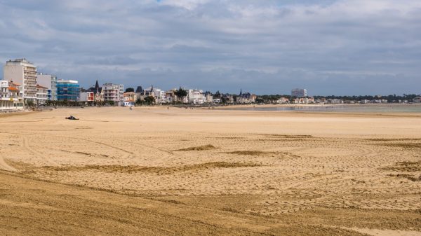 Plage de la grande Conche à Royan (Charente-maritime)