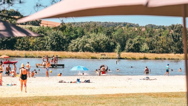 Plage du lac de Castéra-Verduzan