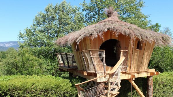 Cabane sur le thème de Peter Pan